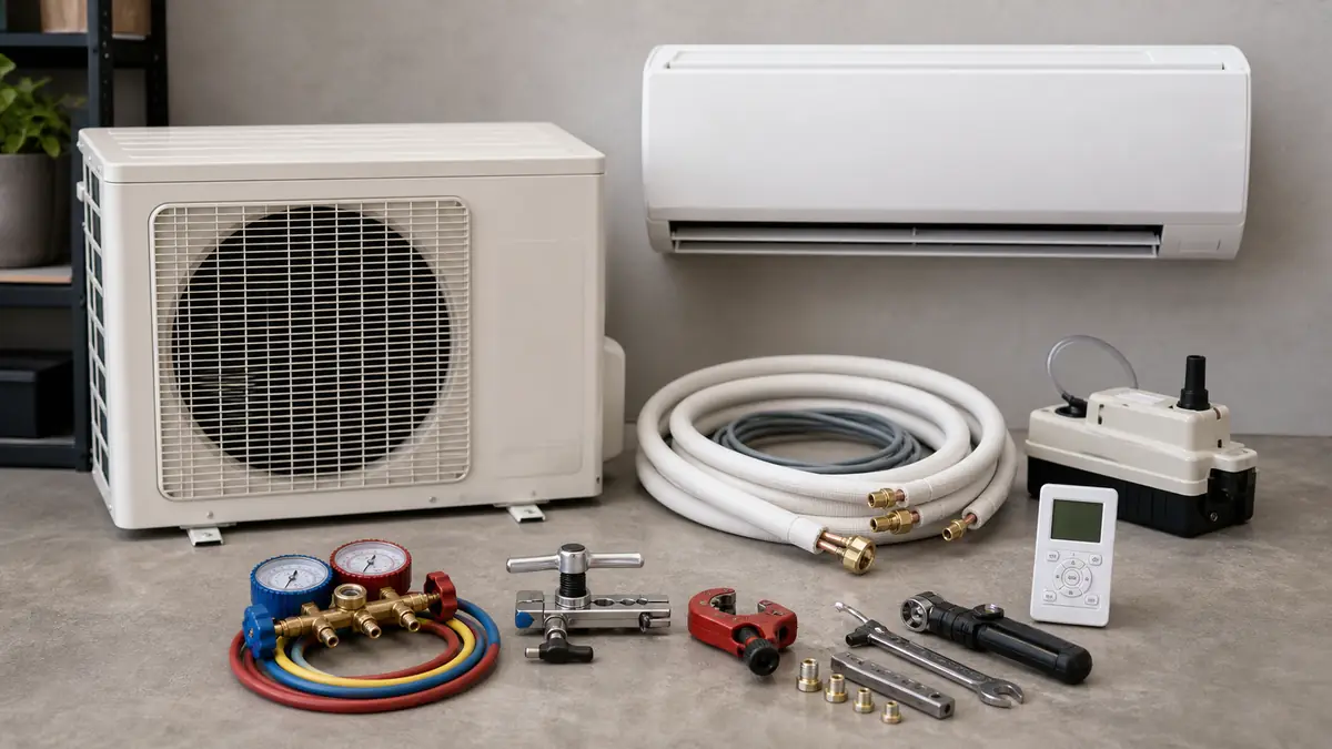 Mitsubishi HVAC repair and install work across Pomona, CA neighborhoods